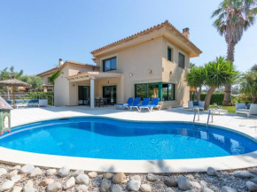 Casa de lujo en primera línea: piscina, A/A, Wi-Fi, barbacoa, jardín, 50m de la playa. - ES-89-113